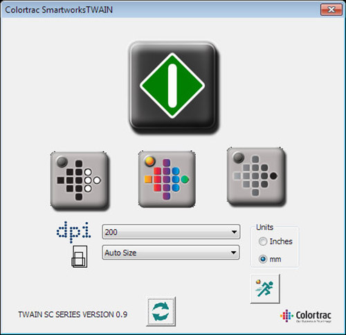 Colortrac SmartWorks TWAIN
